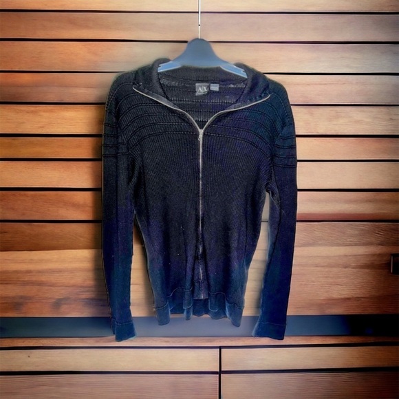 AMANI exchange sweater with zipper, - Picture 2 of 4